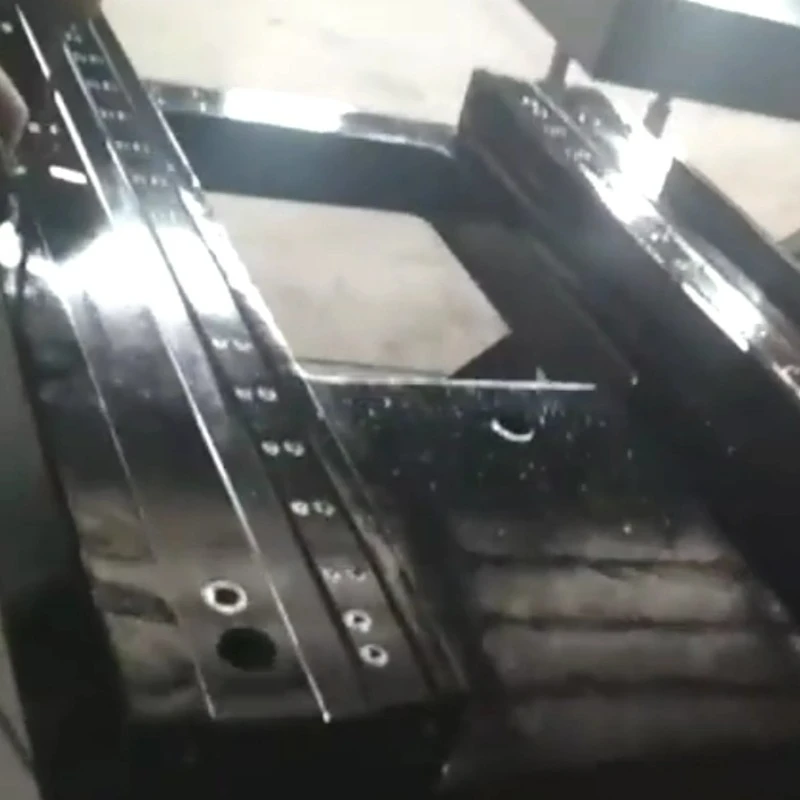 Els components de granit han estat processats i actualment estan sota inspecció